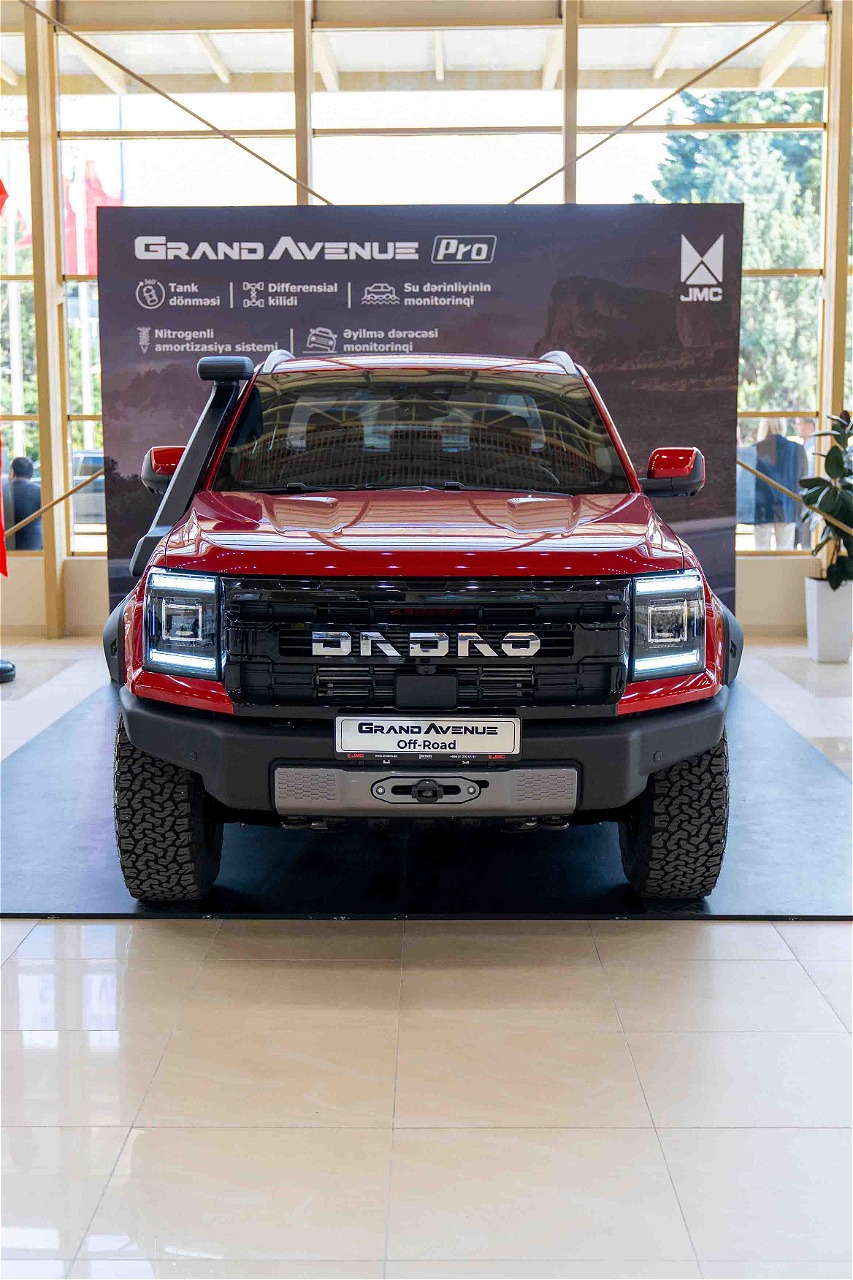 JMC Grand Avenue Pro Azərbaycan bazarında təqdim olunur
